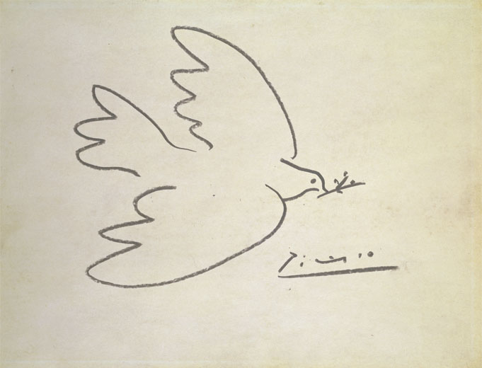 Picasso: Békegalamb