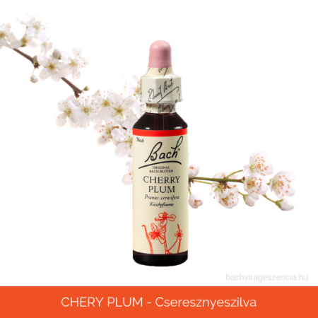 CHERRY PLUM - Cseresznyeszilva eredeti Bach-virágeszencia